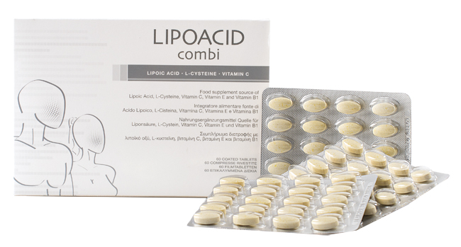 LIPOACID COMBI 60 COMPRESSE - farmavitality.it