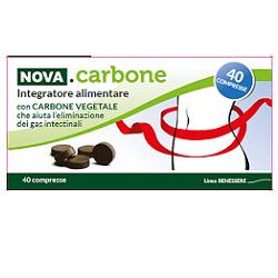 NOVA CARBONE VEGETALE 40 COMPRESSE - farmavitality.it