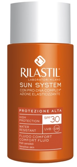 RILASTIL SUN SYSTEM PHOTO PROTECTION THERAPY SPF30 COMFORT FLUIDO 50 ML - farmavitality.it