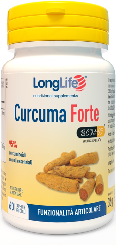 LONGLIFE CURCUMA FORTE 60 CAPSULE VEGETALI - farmavitality.it