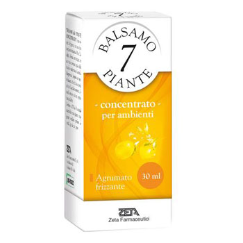 ESSENZA BALSAMICA 7 PIANTE AGRUMATO FRIZZANTE SOLUZIONE CONCENTRATA PER AMBIENTI 30 ML - farmavitality.it