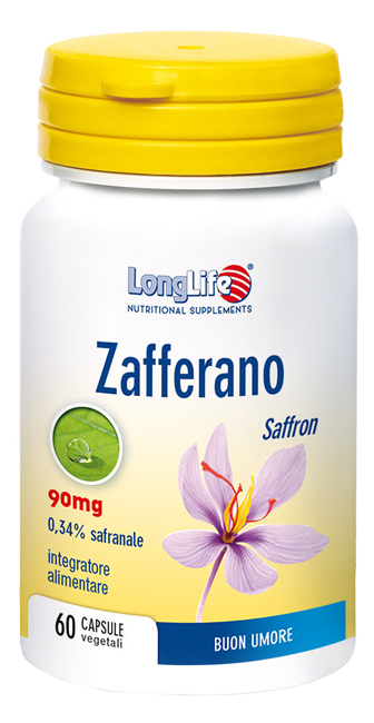 LONGLIFE ZAFFERANO 60 CAPSULE - farmavitality.it
