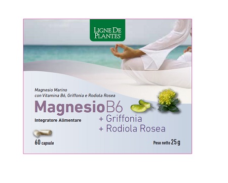 MAGNESIO B6 + GRIFFONIA + RODIOLA 60 CAPSULE - farmavitality.it