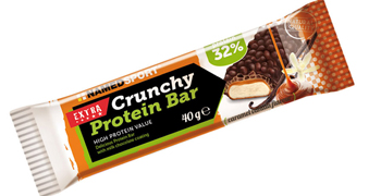 CRUNCHY PROTEINBAR CARAMEL VANILLA 40 G - farmavitality.it