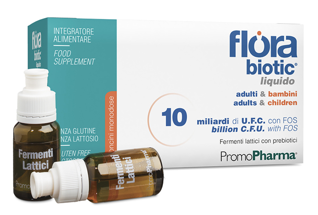 FLORA LIQUIDO ADULTI & BAMBINI 10 FLACONCINI X 10 ML - farmavitality.it
