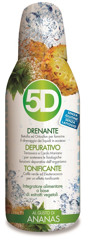 5D SLEEVERATO ANANAS 500 ML - farmavitality.it