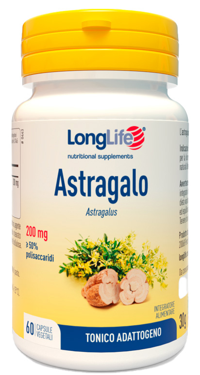 LONGLIFE ASTRAGALO 60 CAPSULE - farmavitality.it