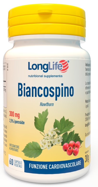 LONGLIFE BIANCOSPINO 60 CAPSULE VEGETALI - farmavitality.it