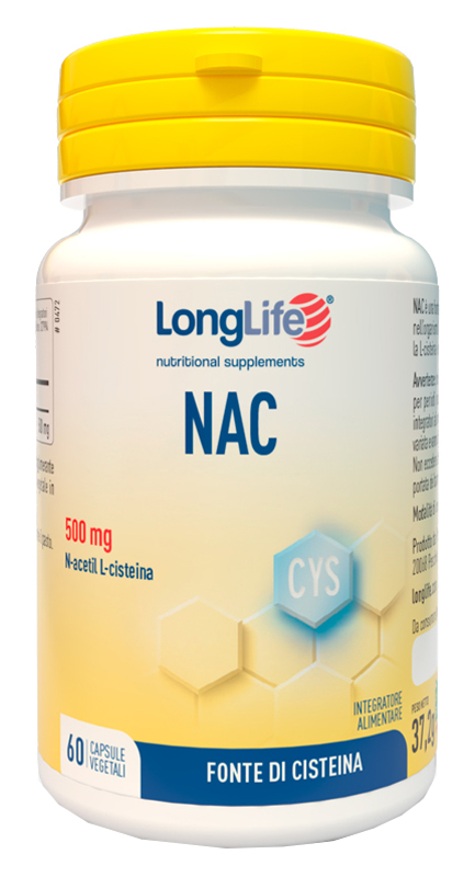 LONGLIFE NAC 60 CAPSULE VEGETALI - farmavitality.it