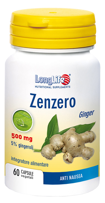 LONGLIFE ZENZERO 60 CAPSULE VEGETALI - farmavitality.it