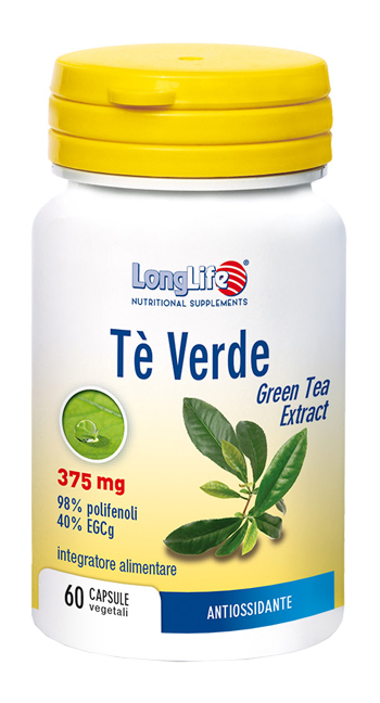 LONGLIFE TE VERDE 60 CAPSULE VEGETALI - farmavitality.it