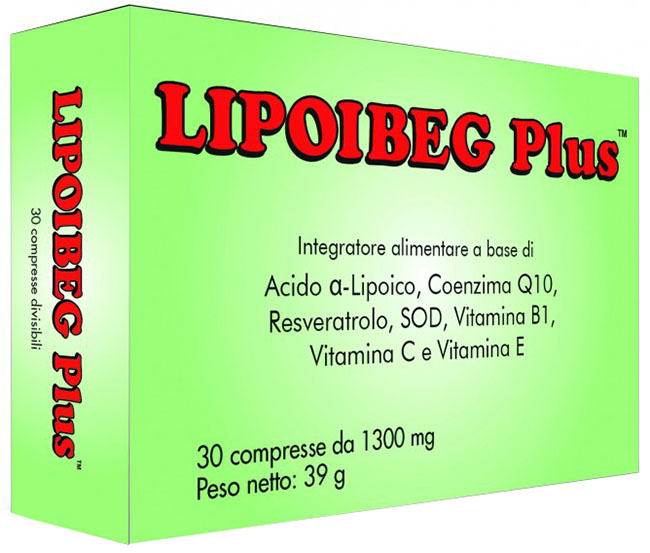 LIPOIBEG PLUS 30 COMPRESSE DA 1300 MG - farmavitality.it