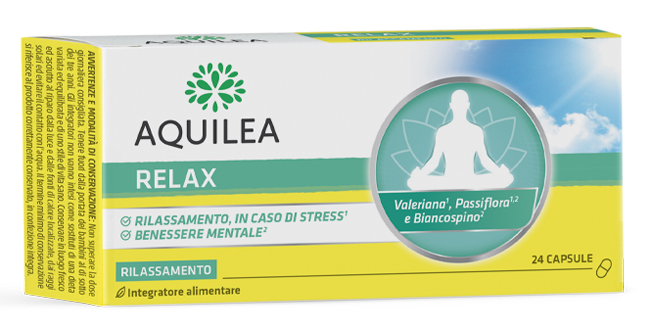 AQUILEA RELAX 24 CAPSULE VEGANE - farmavitality.it