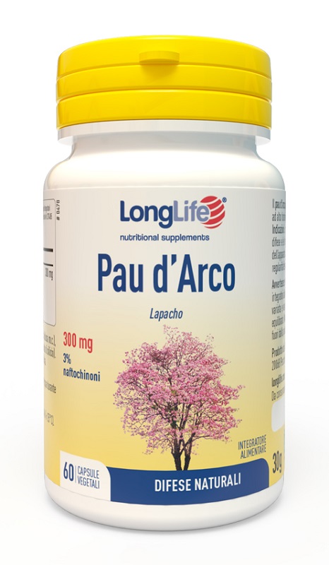 LONGLIFE PAU D'ARCO 60 CAPSULE VEGETALI - farmavitality.it