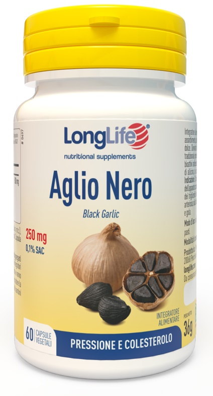 LONGLIFE AGLIO NERO 60 CAPSULE VEGETALI - farmavitality.it