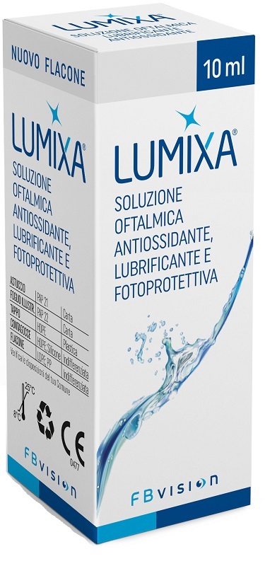 LUMIXA SOLUZIONE OFTALMICA LUBRIFICANTE ANTIOSSIDANTE 10 ML - farmavitality.it