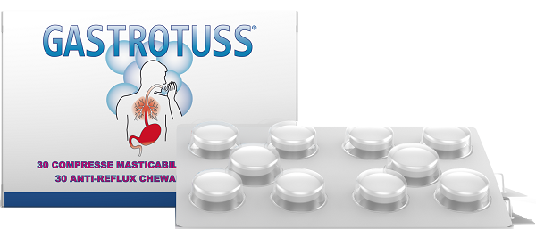 GASTROTUSS ANTIREFLUSSO 30 COMPRESSE MASTICABILI - farmavitality.it