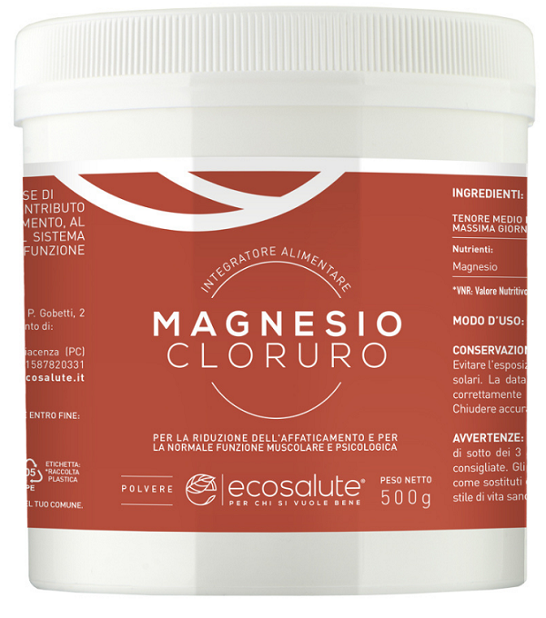 MAGNESIO CLORURO POLVERE 500 G - farmavitality.it