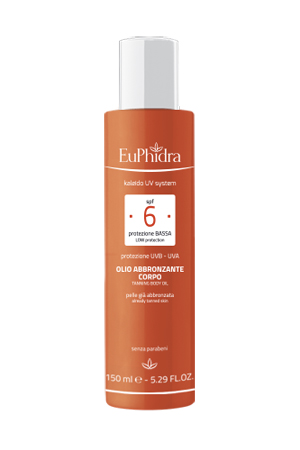EUPHIDRA KALEIDO UV SYSTEM OLIO SOLARE CORPO 6 - farmavitality.it