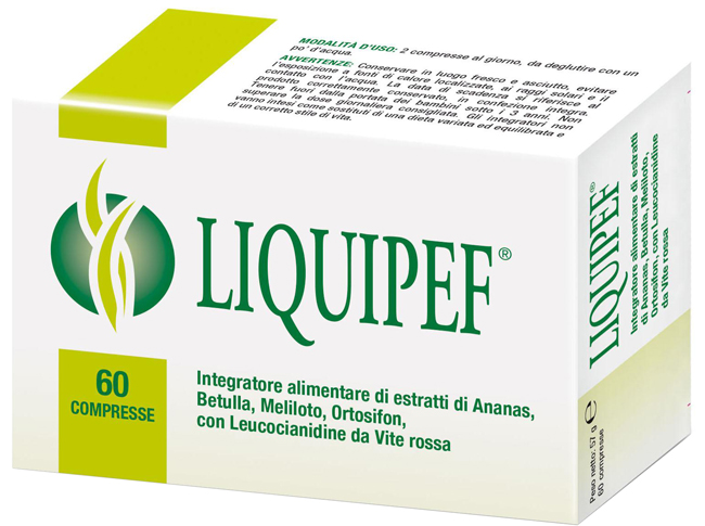 LIQUIPEF 60 COMPRESSE - farmavitality.it