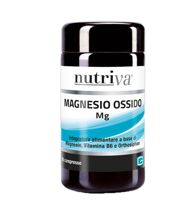 NUTRIVA MAGNESIO OSSIDO GI GROUP 50 COMPRESSE 1 G - farmavitality.it