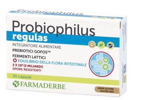 PROBIOPHILUS REGULAS 30 CAPSULE - farmavitality.it