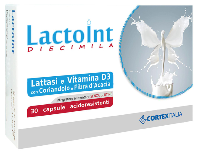 LACTOINT DIECIMILA 30 CAPSULE ACIDORESISTENTI SENZA GLUTINE - farmavitality.it