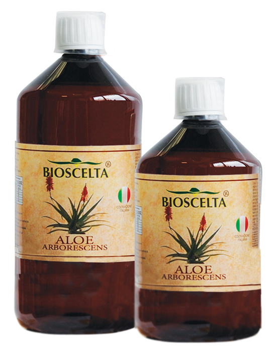 RAIHUEN ALOE ARBORESCENS PURO SUCCO BIOSCELTA 1000 ML - farmavitality.it
