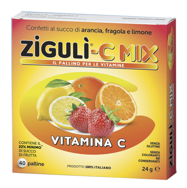 ZIGULI C MIX 40 PALLINE 24 G - farmavitality.it