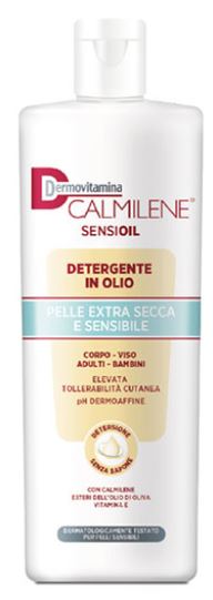 DERMOVITAMINA CALMILENE SENSIOIL DETERGENTE IN OLIO SENZA SAPONE PER PELLE EXTRA SECCA E SENSIBILE 500 ML - farmavitality.it