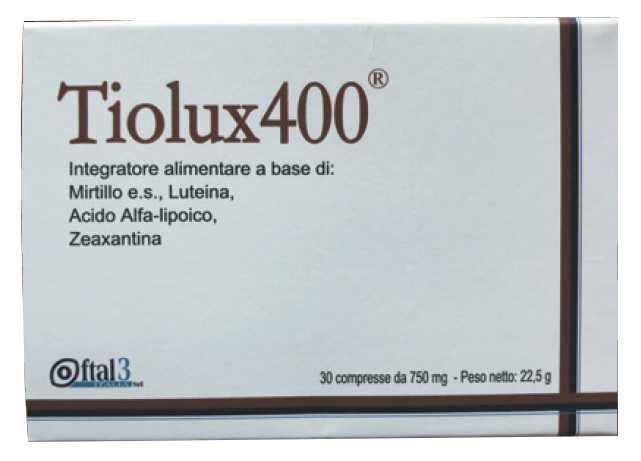 TIOLUX 400 30 COMPRESSE - farmavitality.it