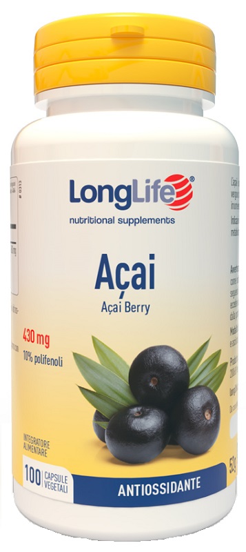 LONGLIFE ACAI 100 CAPSULE - farmavitality.it