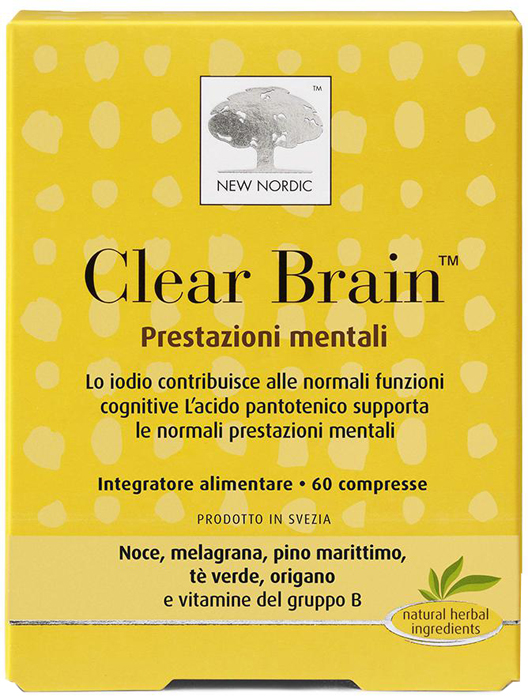 CLEAR BRAIN 60 COMPRESSE - farmavitality.it