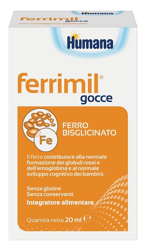 HUMANA FERRIMIL GOCCE 20 ML - farmavitality.it