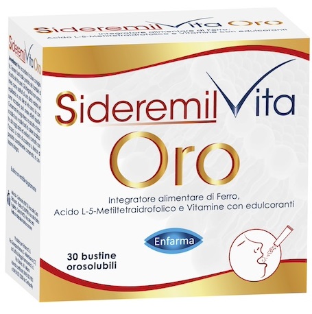 SIDEREMIL VITA ORO 30 BUSTINE - farmavitality.it