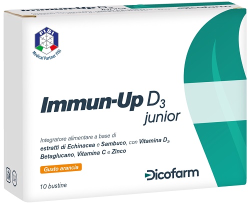 IMMUN UP D3 JUNIOR 10 BUSTINE DA 3 G - farmavitality.it