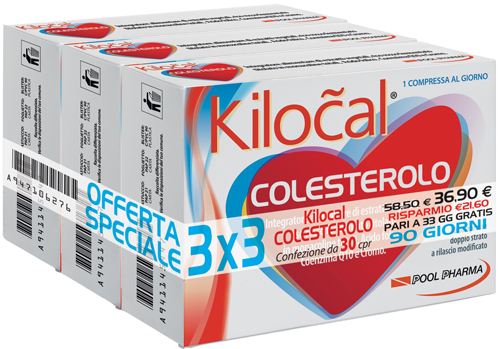 KILOCAL COLESTEROLO 30 COMPRESSE - farmavitality.it