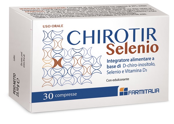 CHIROTIR SELENIO 30 COMPRESSE - farmavitality.it