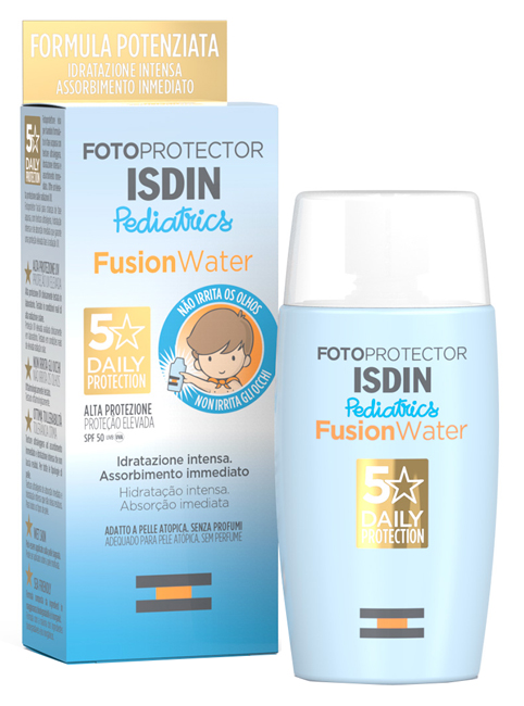 FOTOPROTECTOR PEDIATRICS FUSION WATER SPF50 - farmavitality.it