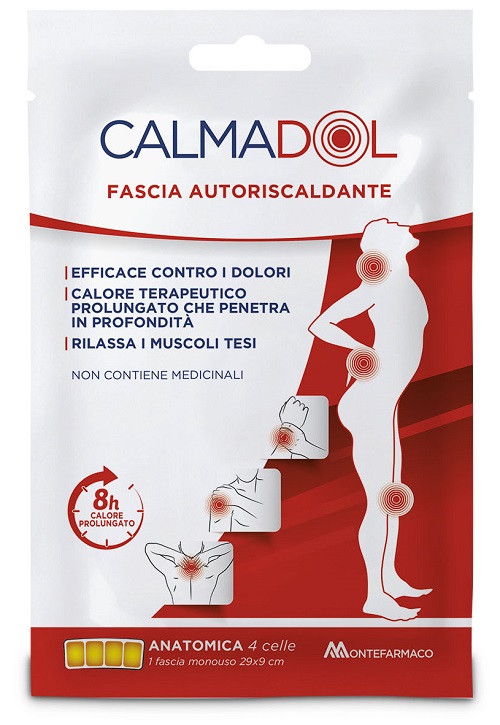 CALMADOL FASCIA AUTORISCALDANTE LOMBARE 1 PEZZO - farmavitality.it