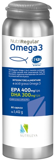 NUTRIREGULAR OMEGA 3 80 CAPSULE - farmavitality.it