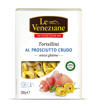 LE VENEZIANE TORTELLINI PROSCIUTTO CRUDO 250 G - farmavitality.it