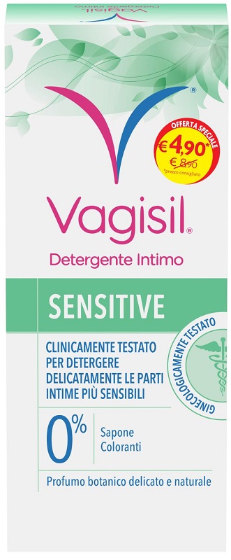 VAGISIL DETERGENTE SENSITIVE 250 ML - farmavitality.it