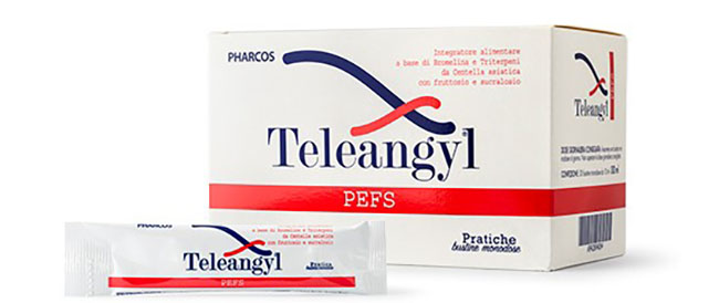 TELEANGYL PEFS PHARCOS 30 STICKPACK 10 ML - farmavitality.it