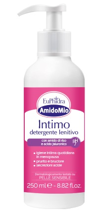 EUPHIDRA AMIDOMIO INTIMO DETERGENTE LENITIVO PH 7 250 ML - farmavitality.it