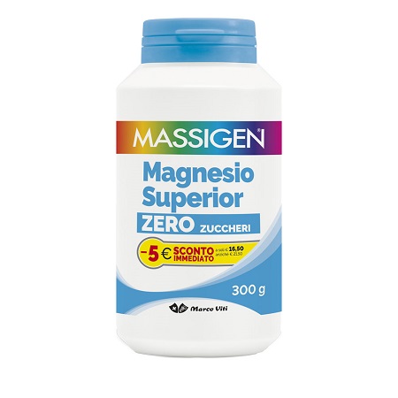 MASSIGEN MAGNESIO SUPERIOR PROMO 300 G - farmavitality.it