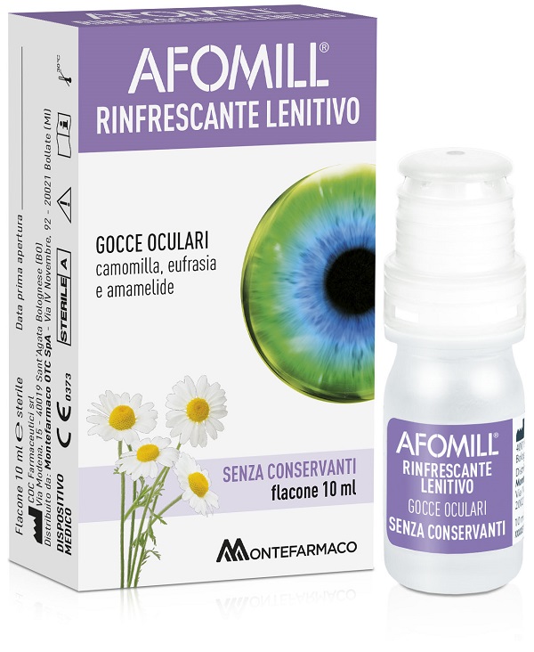 AFOMILL RINFRESCANTE SENZA CONSERVANTI 10 ML - farmavitality.it