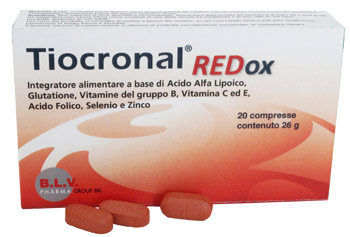 TIOCRONAL REDOX 20 COMPRESSE - farmavitality.it