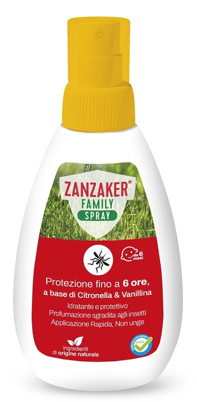 ZANZAKER FAMILY SPRAY 100 ML - farmavitality.it