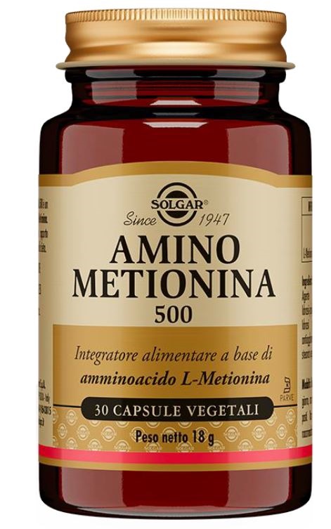 AMINO METIONINA 500 30 CAPSULE VEGETALI - farmavitality.it
